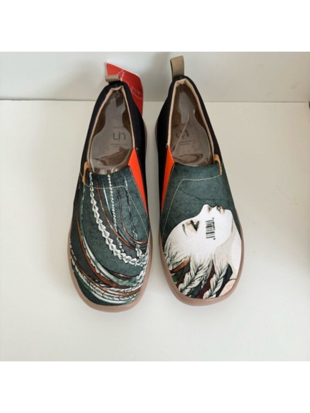 UIN Slip On Shoes Canvas Comfortable Loafers Lolitas Womens Size 9